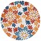 Safavieh Outdoor Cbn800A Cabana Collection Creme / Red Rug Geometric Pattern